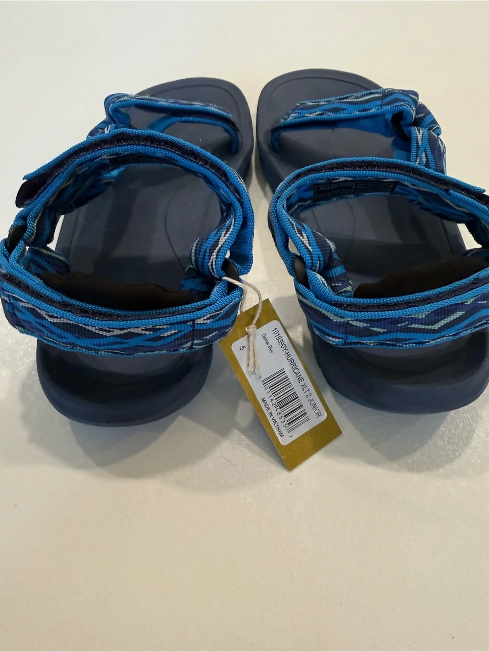 Teva Hurricane XLT 2 Junior Strappy Sandals Youth 5 Delmar Blue NWT